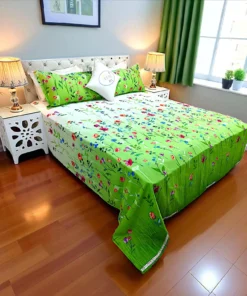 VRS SATIN PRINT BED SHEET - 3443-268