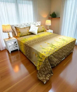 VRS SATIN PRINT BED SHEET - 3443-271